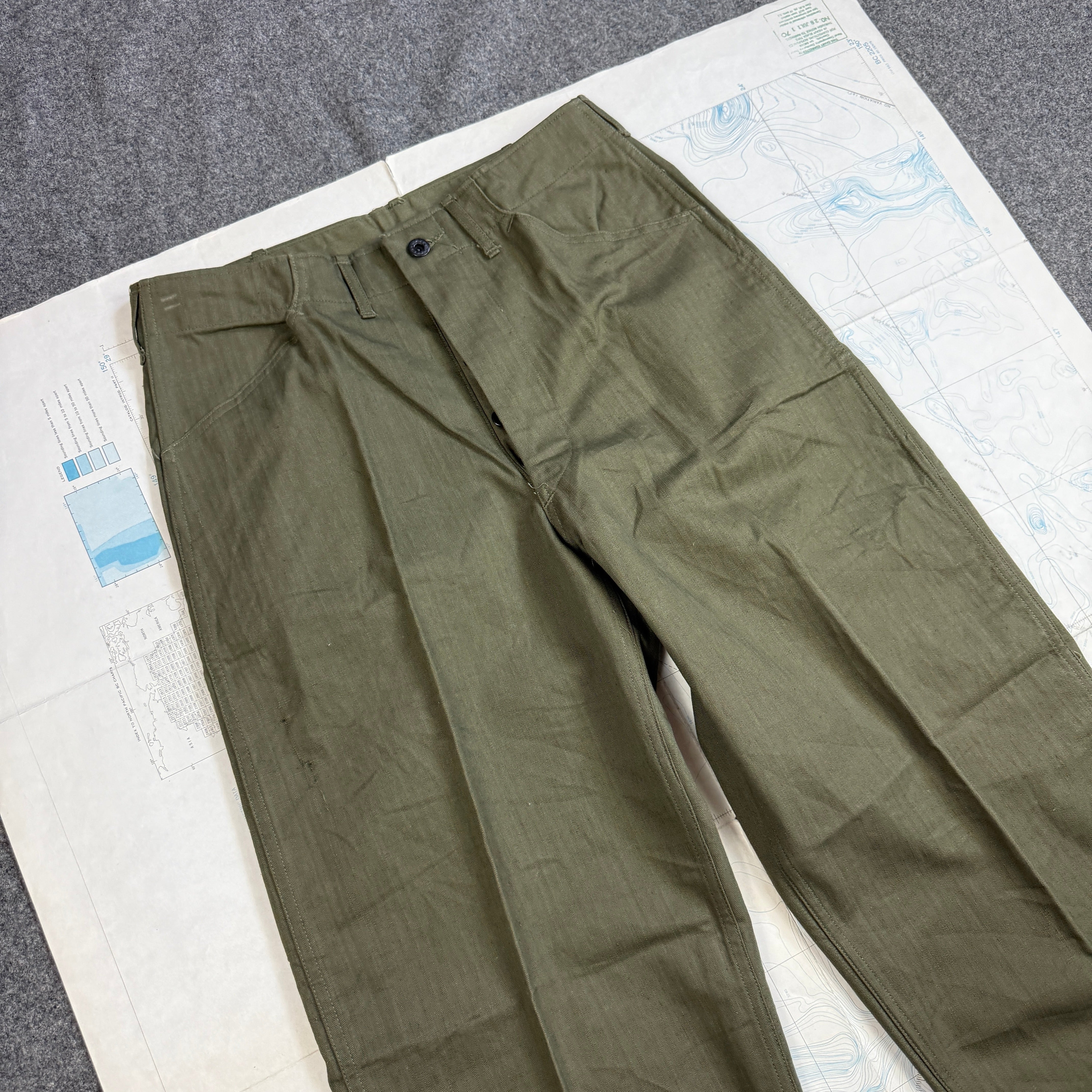 US Navy WW2 N3 Utility Pants - Deadstock