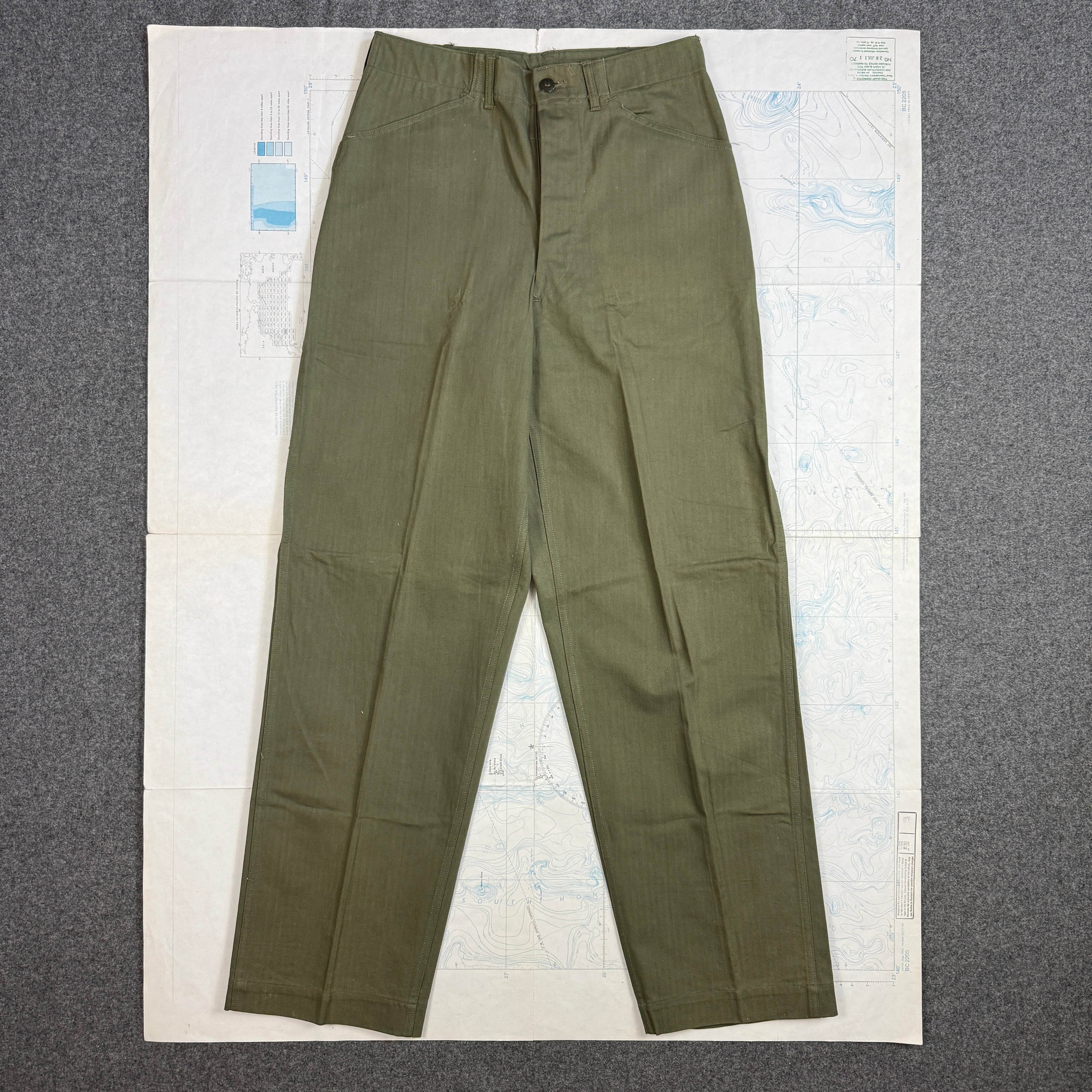 US Navy WW2 N3 Utility Pants - Deadstock