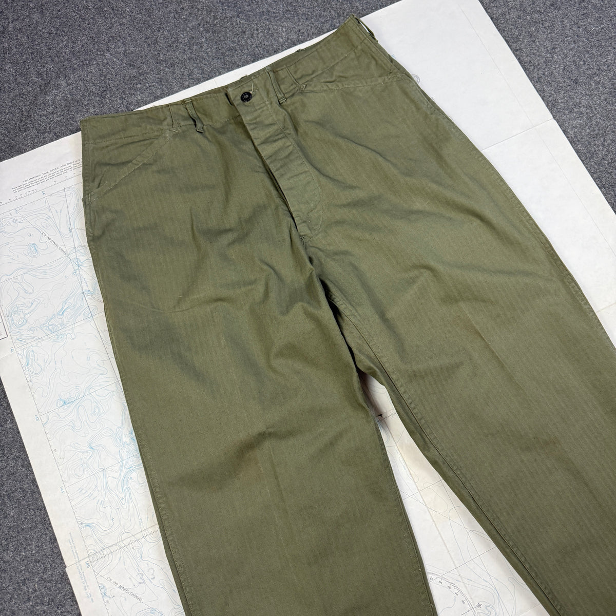 US Navy WW2 N3 Utility Pants - Deadstock