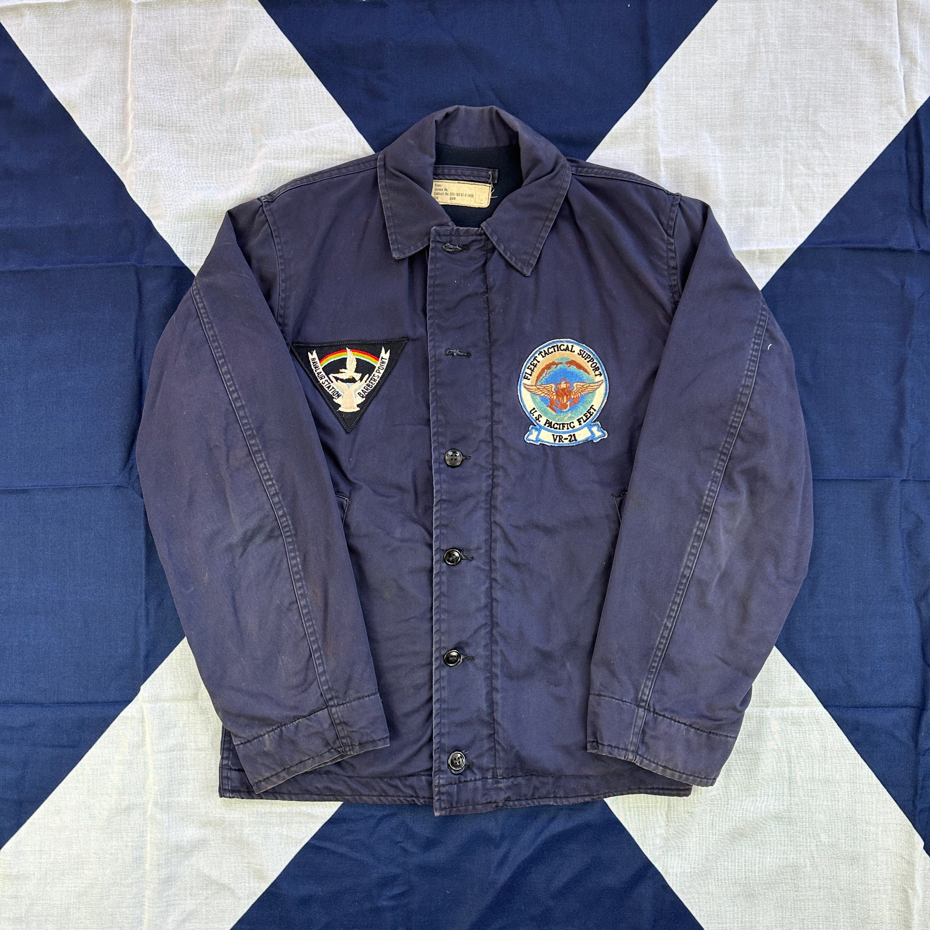 GL15479 / COTTON RAYON VIETNAM JACKET AGED MODEL “VIET-NAM