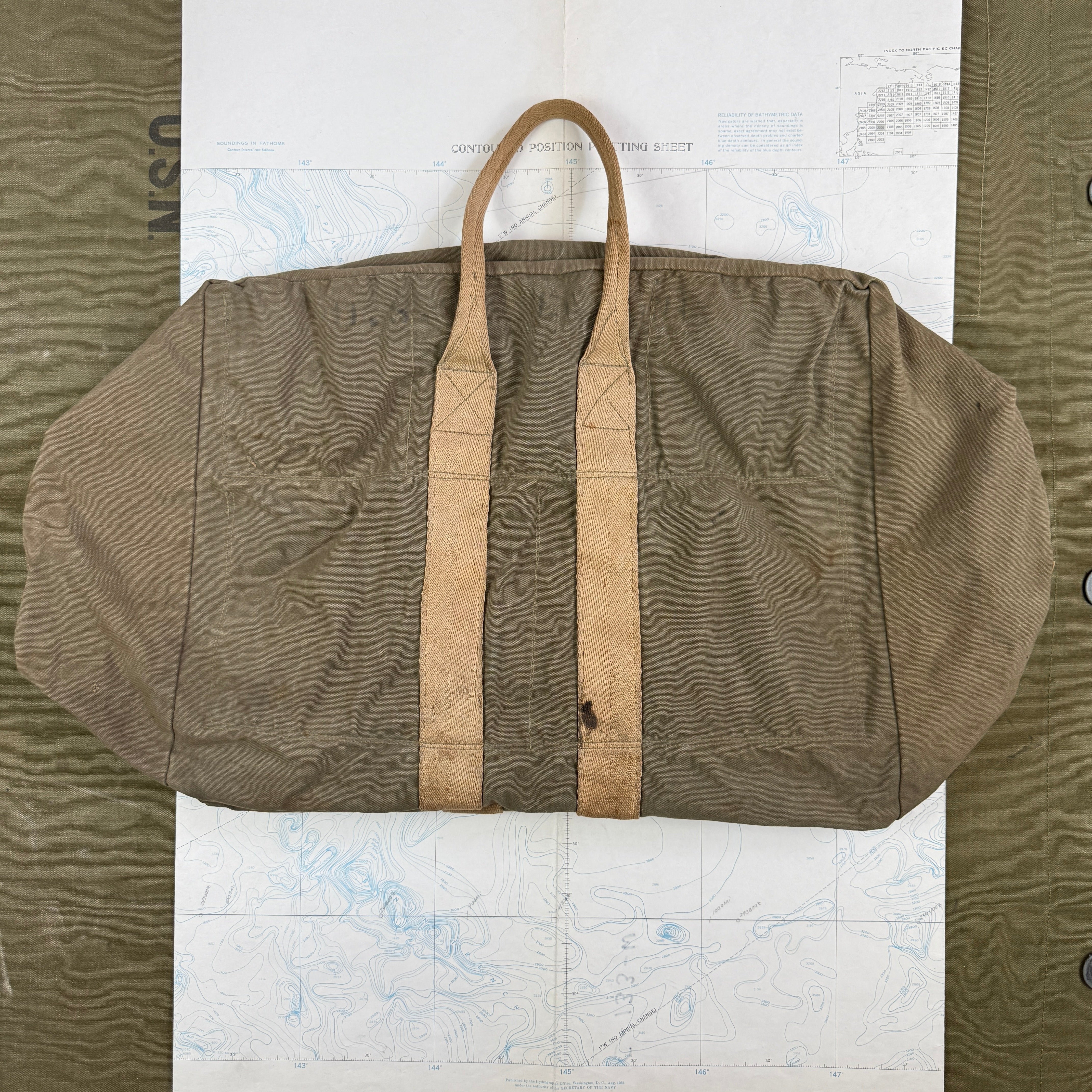 US Navy USS New York Parachute Bag