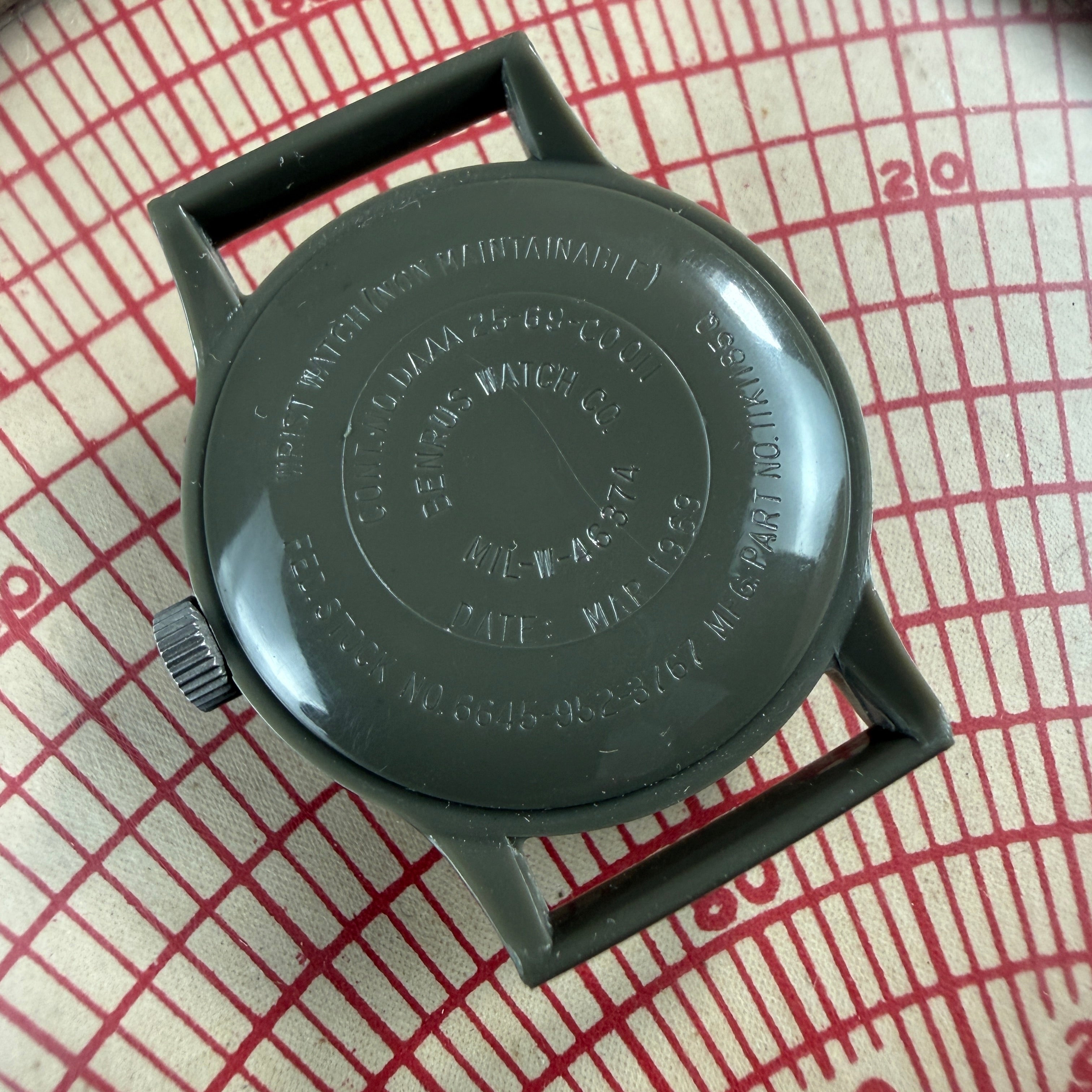 US Army 1969 MIL-W-46374 Watch - Deadstock