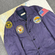 Load image into Gallery viewer, US Navy Vietnam Utility Jacket Patched - Size 40