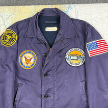 Load image into Gallery viewer, US Navy Vietnam Utility Jacket Patched - Size 40