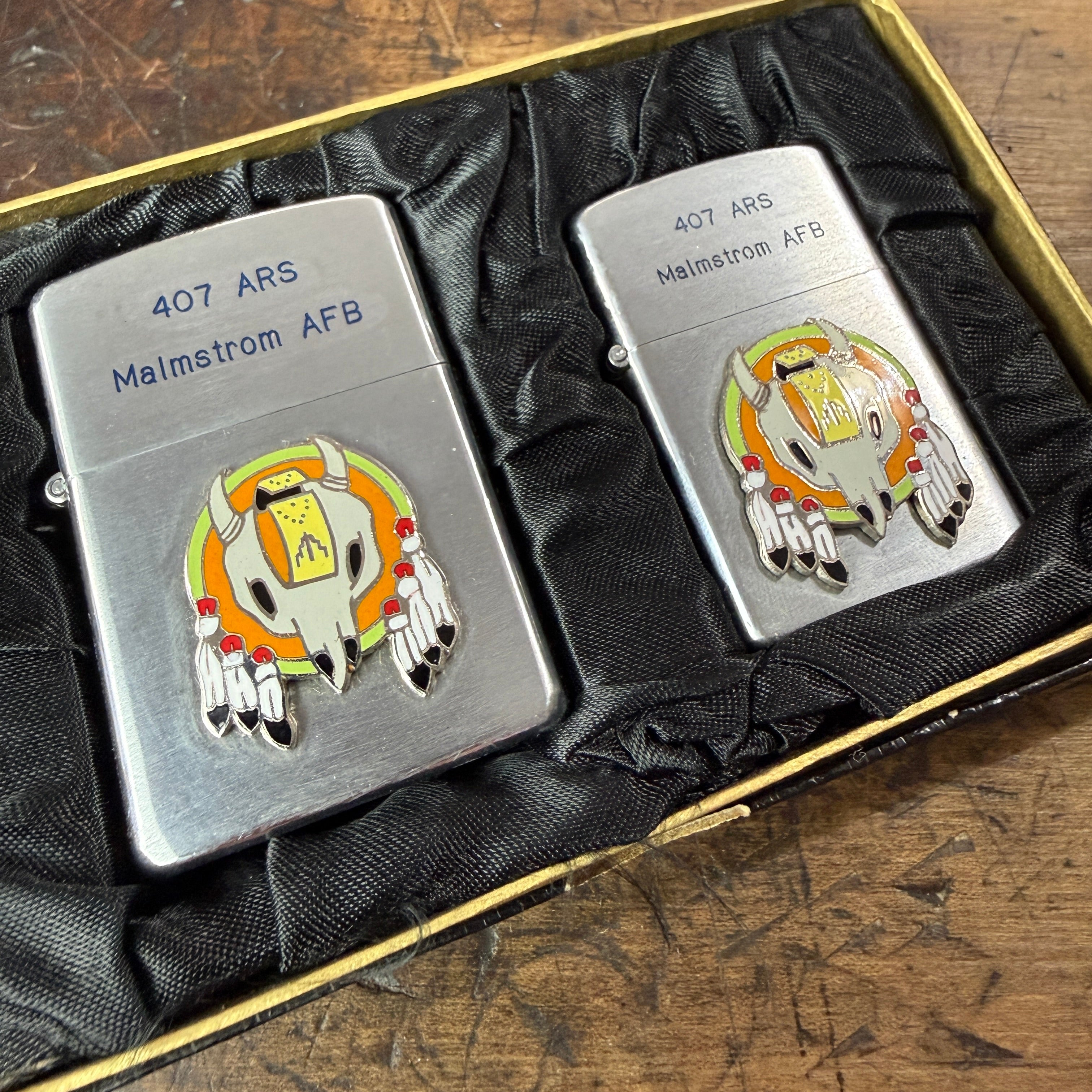 USAF 407th ARS Vulcan Lighter Set - Deadstock