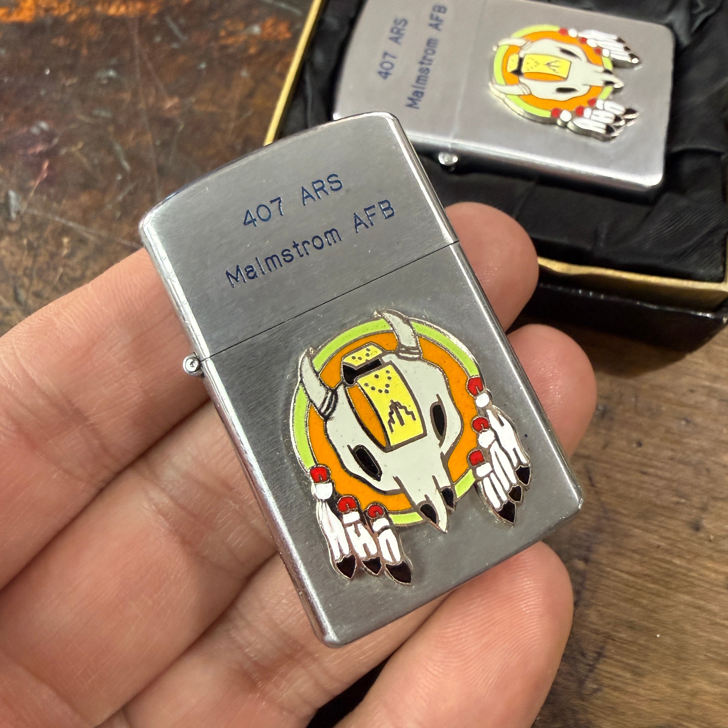 USAF 407th ARS Vulcan Lighter Set - Deadstock