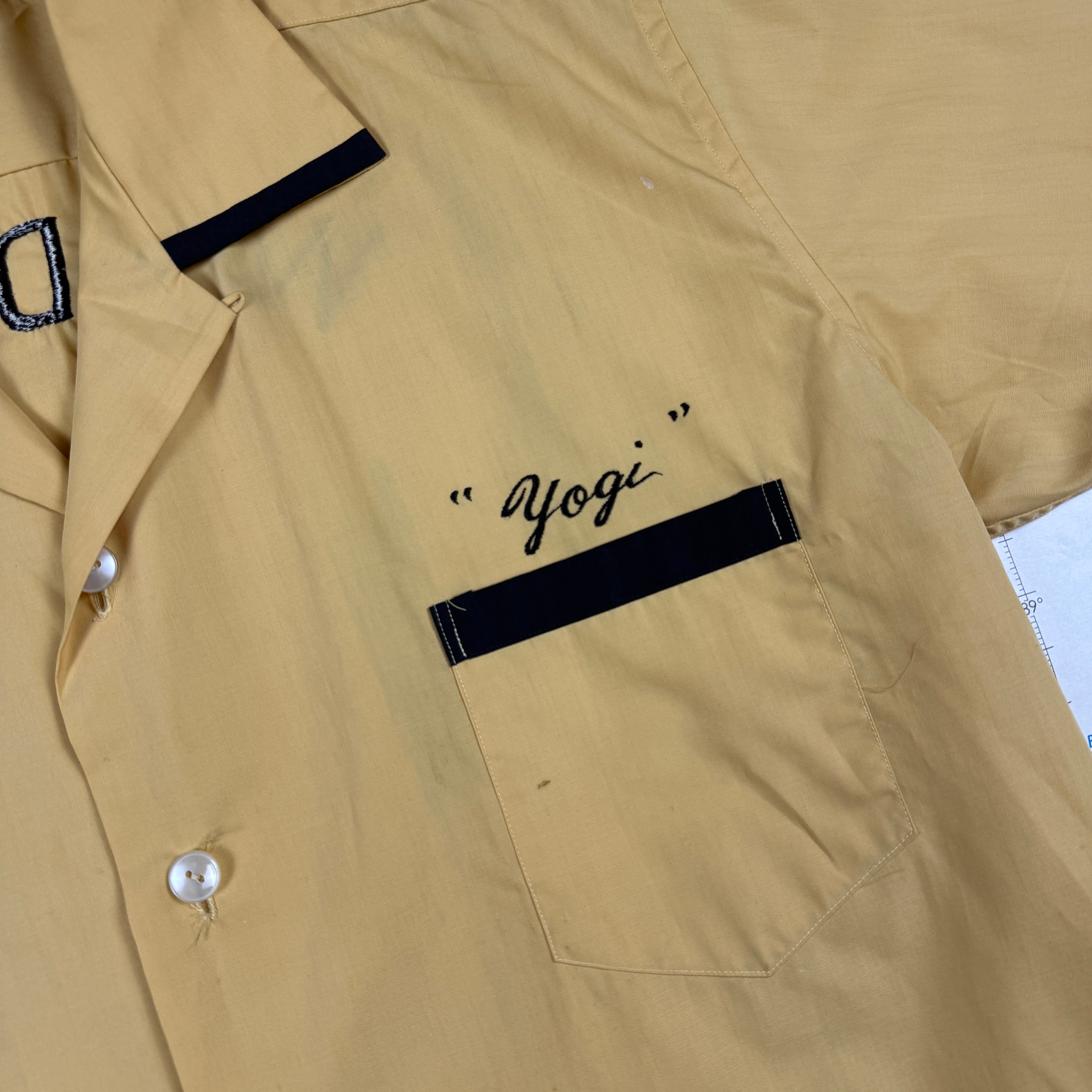 US Navy 1960s Indian Chief Bowling Shirt