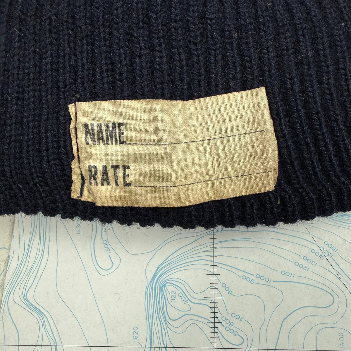 US Navy WW2 Watch Cap - Good Condition
