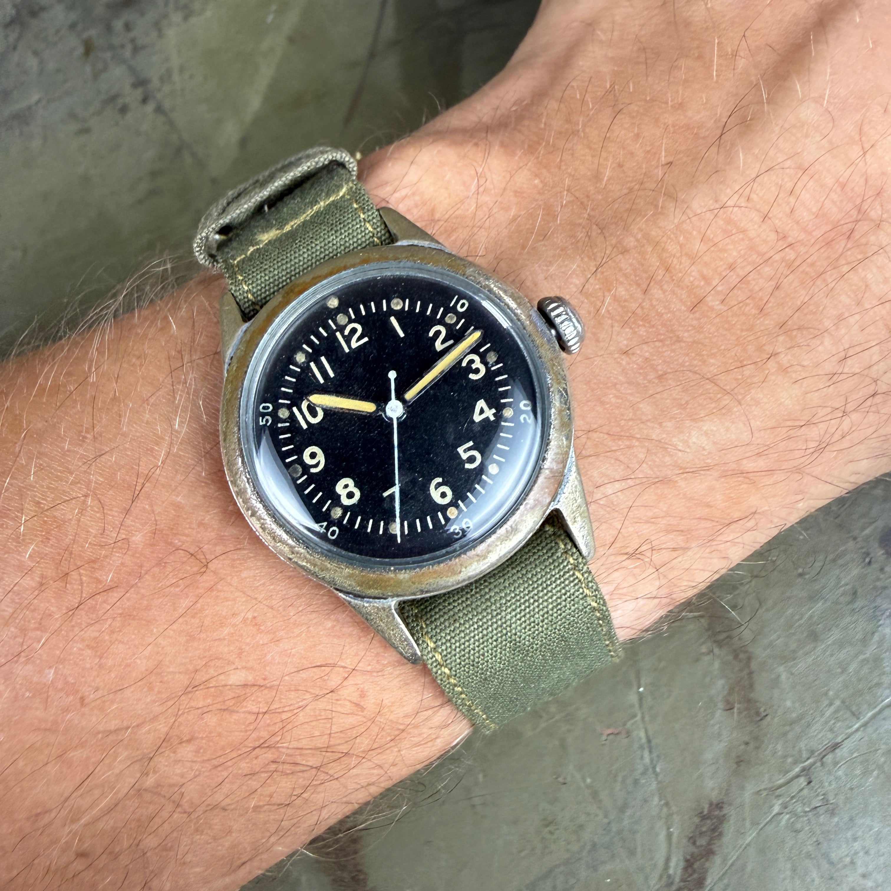 US Navy 1942 Waltham FSSC-88-W-800 Watch