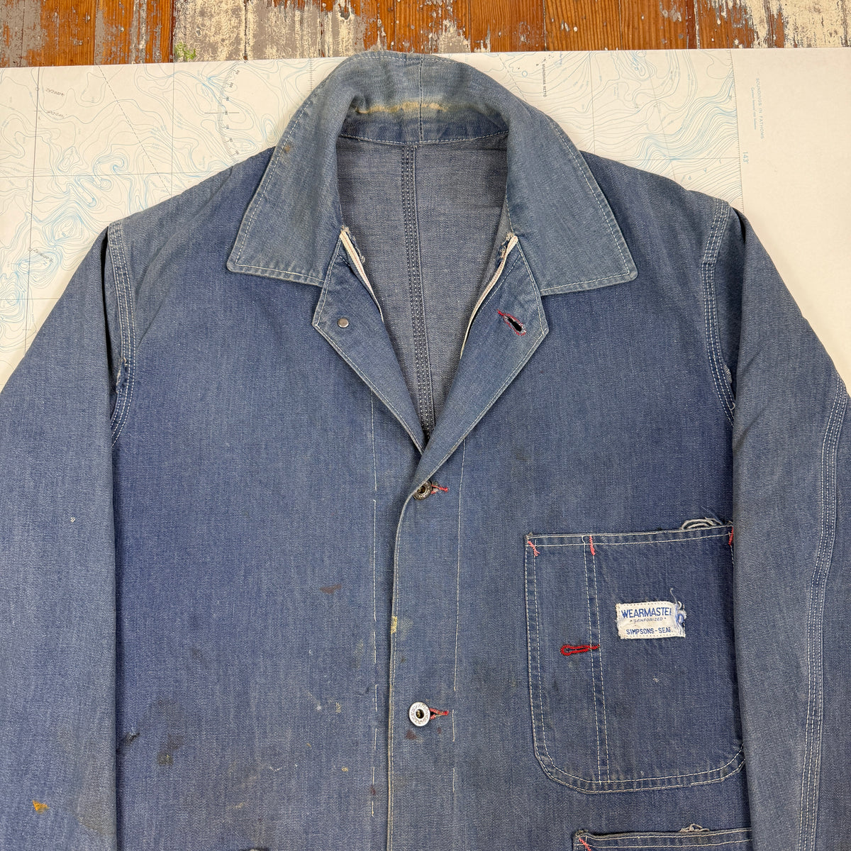 Sears Simpson Wearmaster Early 50s Chore Jacket