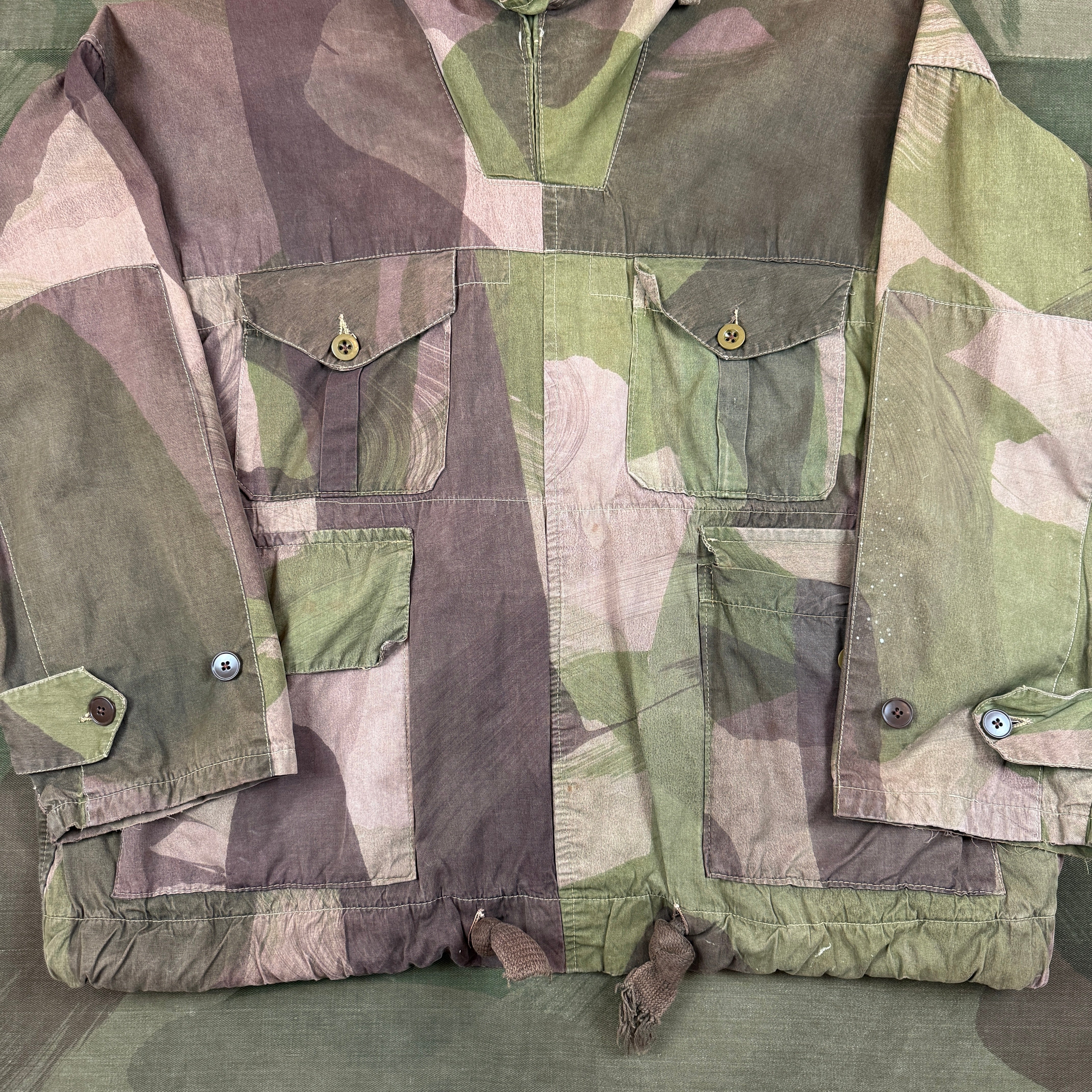 British Army WW2 Windproof Camo Smock