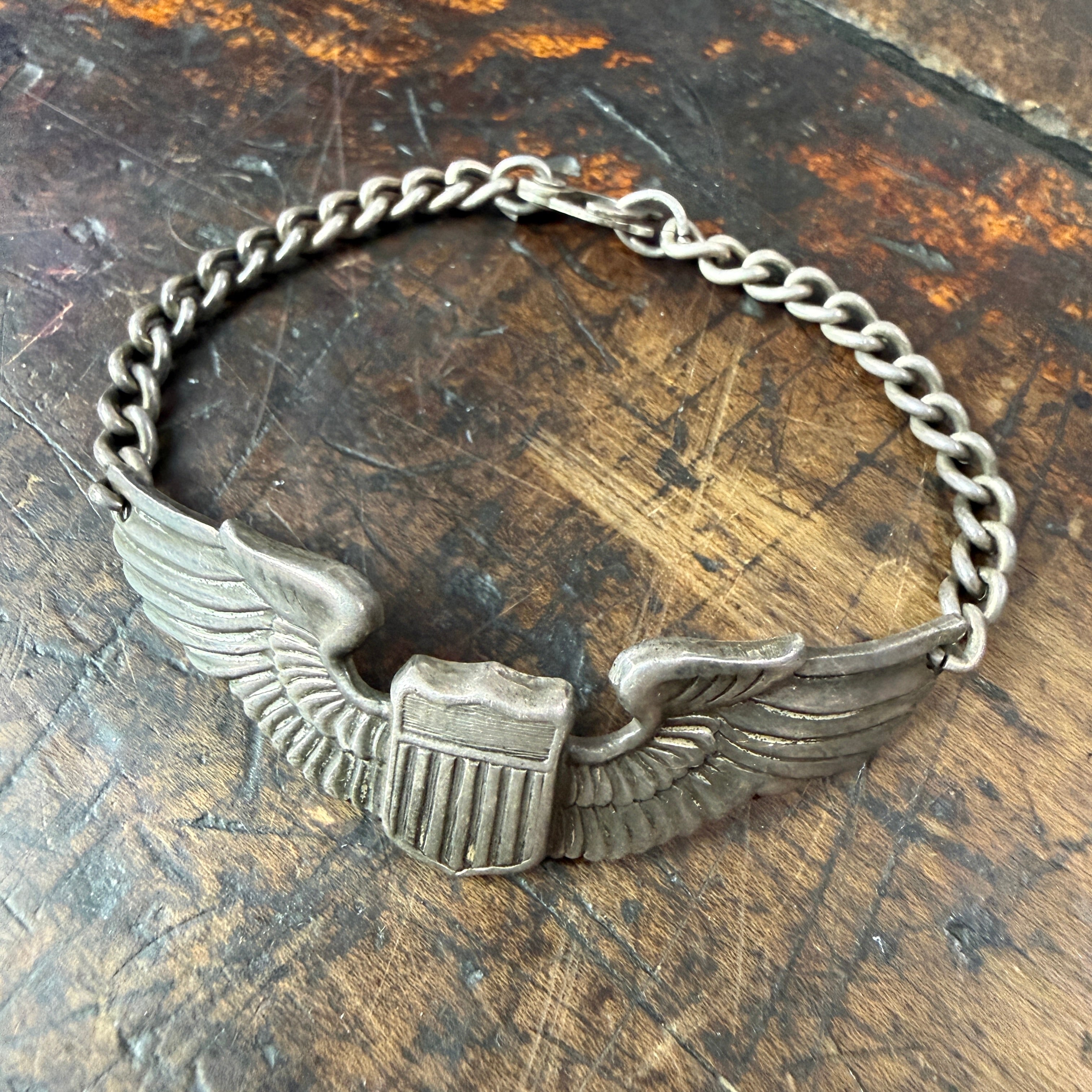 USAAF WW2 Pilot Wing Bracelet