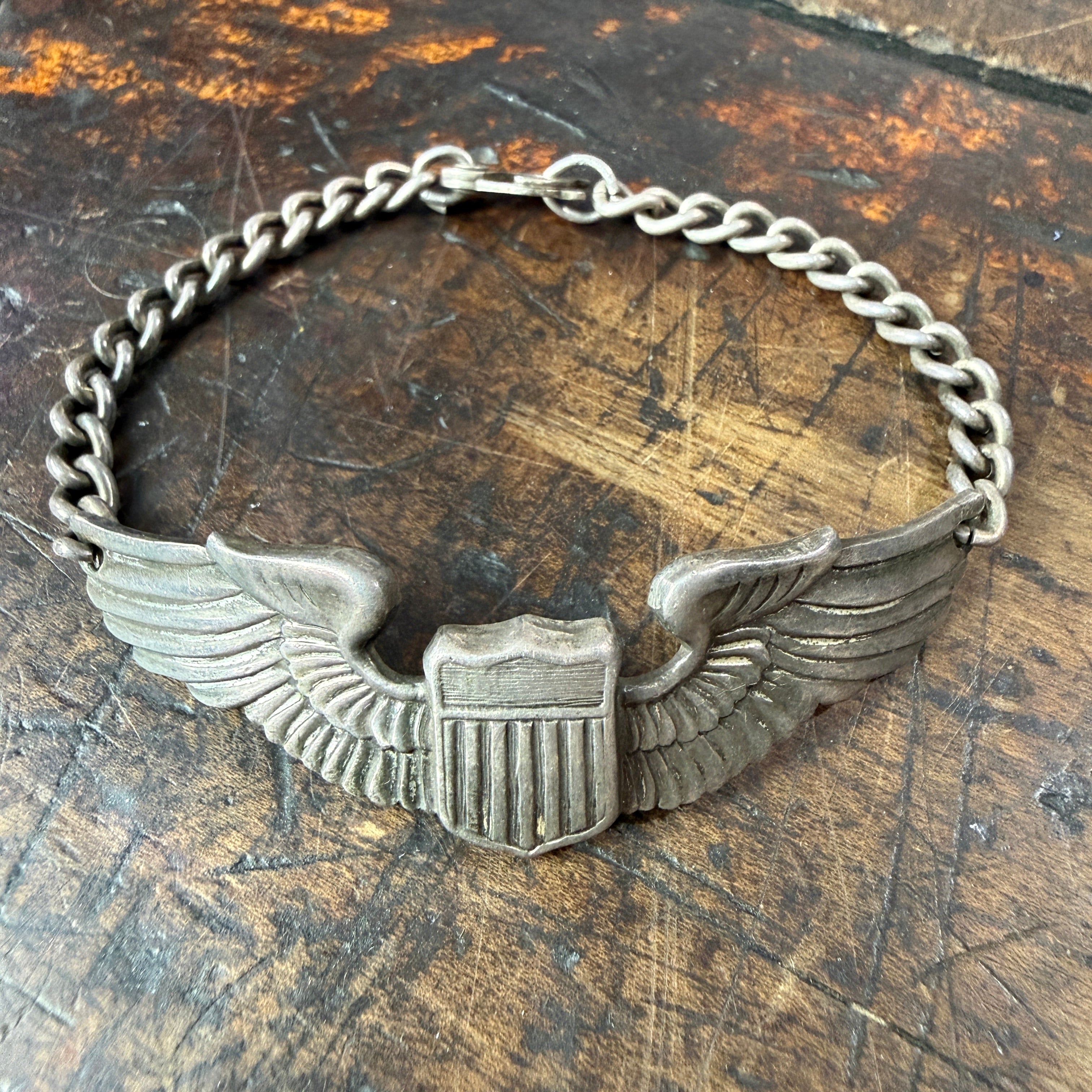 USAAF WW2 Pilot Wing Bracelet