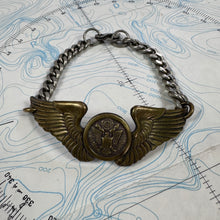 Load image into Gallery viewer, USAAF WW2 Aircrew Wing Bracelet