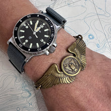 Load image into Gallery viewer, USAAF WW2 Aircrew Wing Bracelet