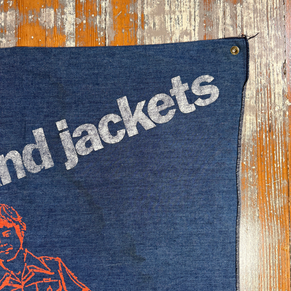 Wrangler 1970s Advertising Denim Banner