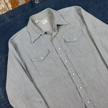 Load image into Gallery viewer, Wrangler 1960s Hickory Western Shirt - Mint Condition