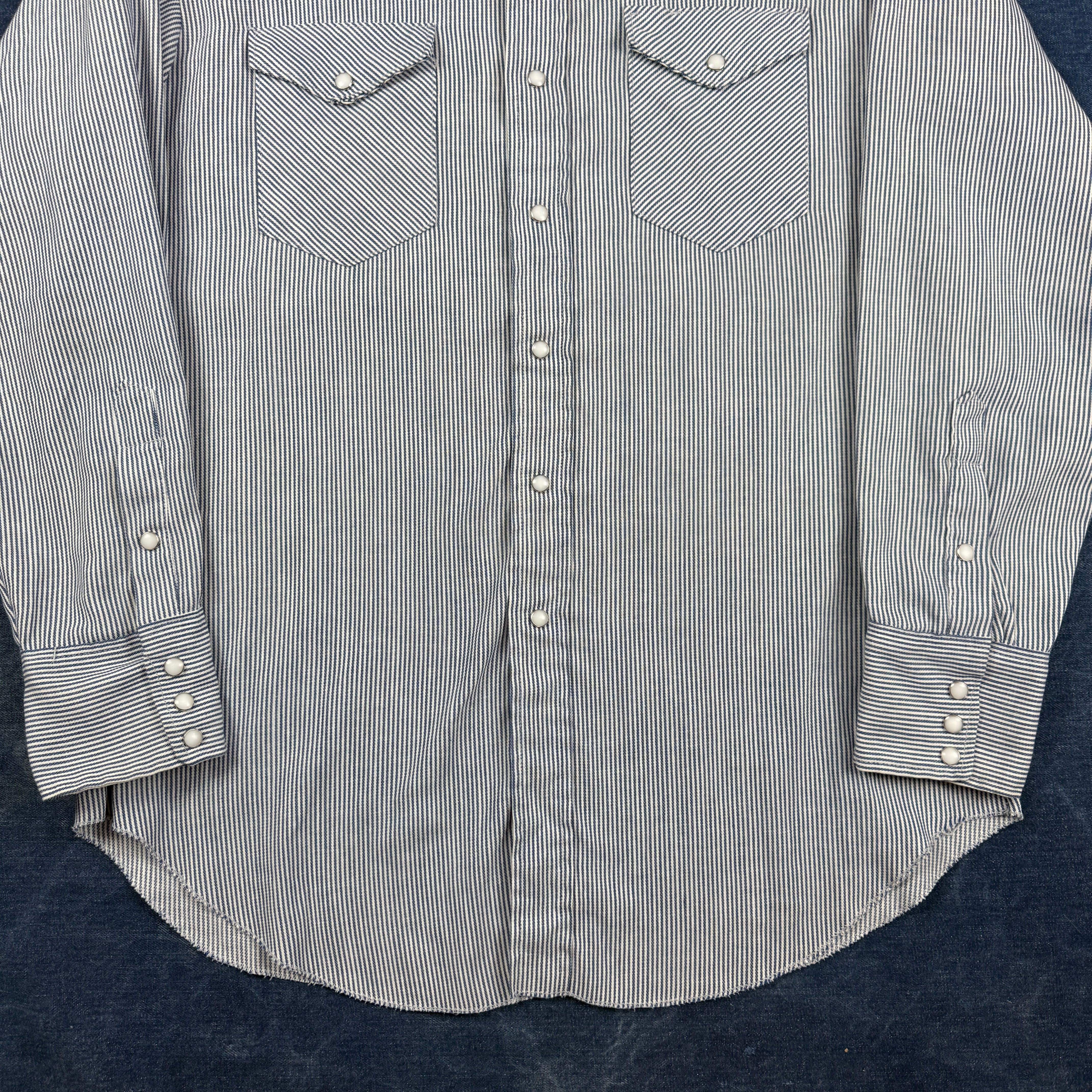 Wrangler 1960s Hickory Western Shirt - Mint Condition