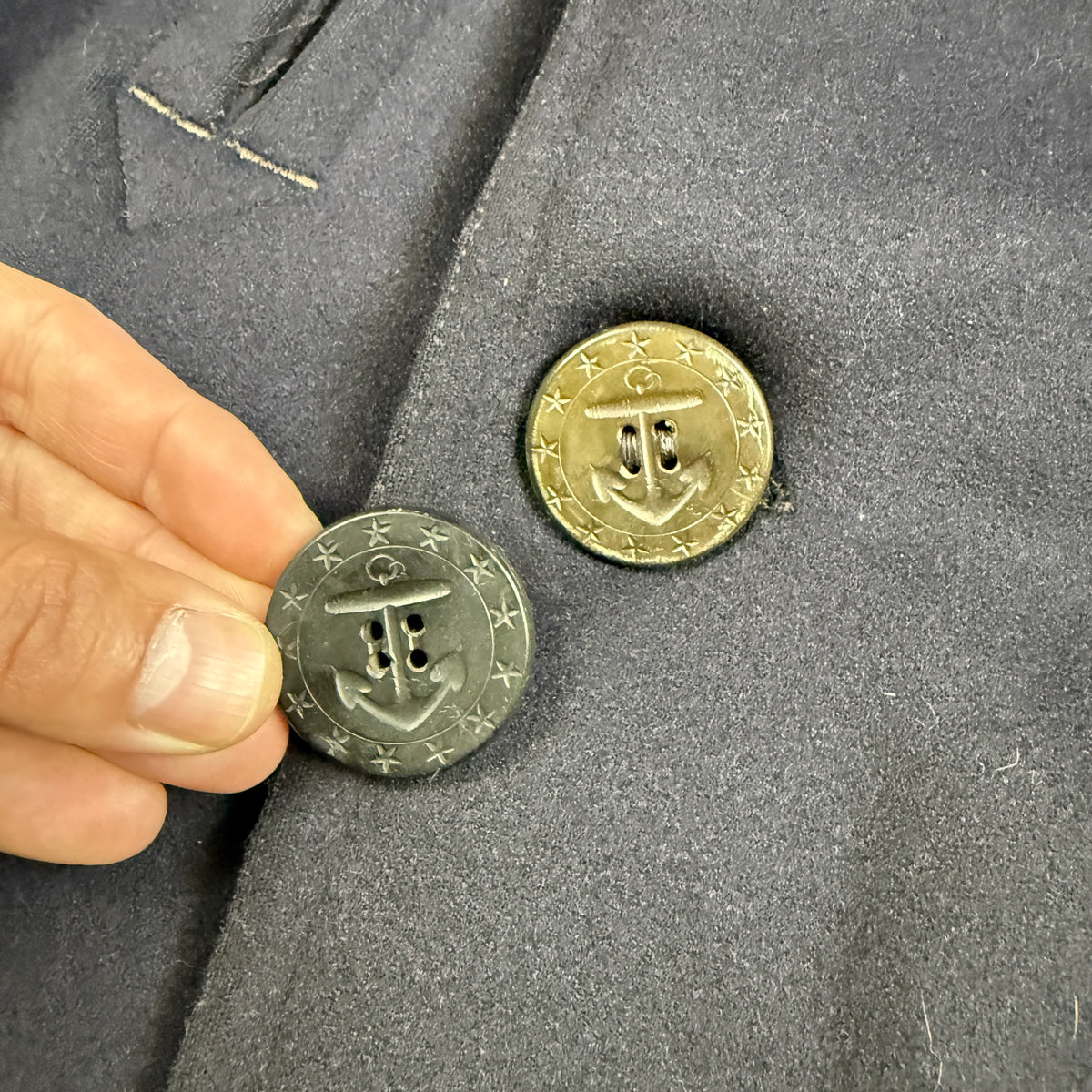 US Navy Pre-WW1 1910 Peacoat - Mint Condition