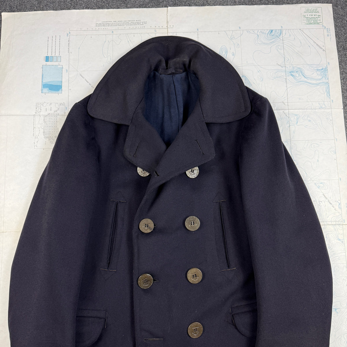 US Navy Pre-WW1 1910 Peacoat - Mint Condition