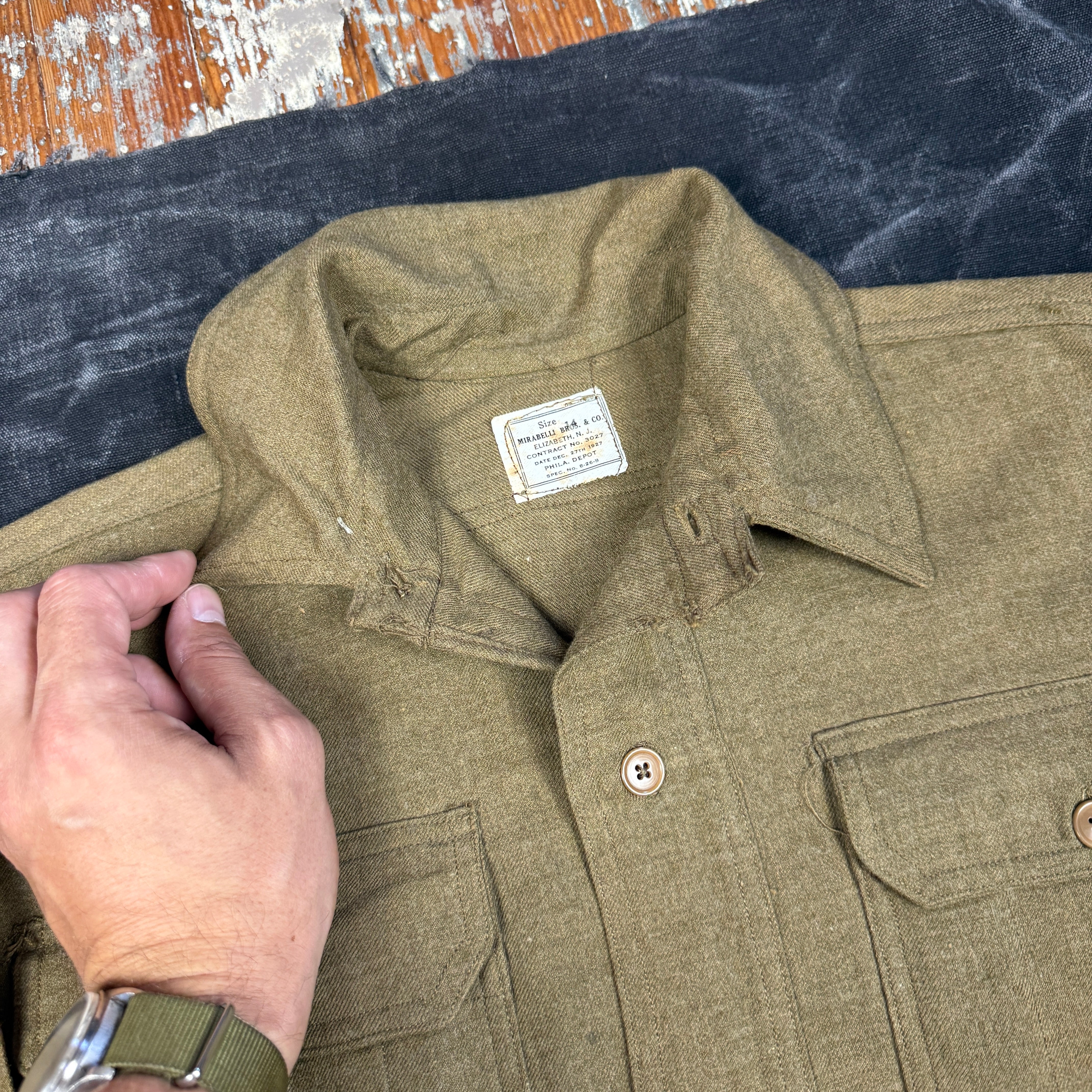 US Army Model 1916 Pullover Shirt - Deadstock