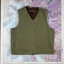 Load image into Gallery viewer, US Army Alpaca Lined Vest - size 38