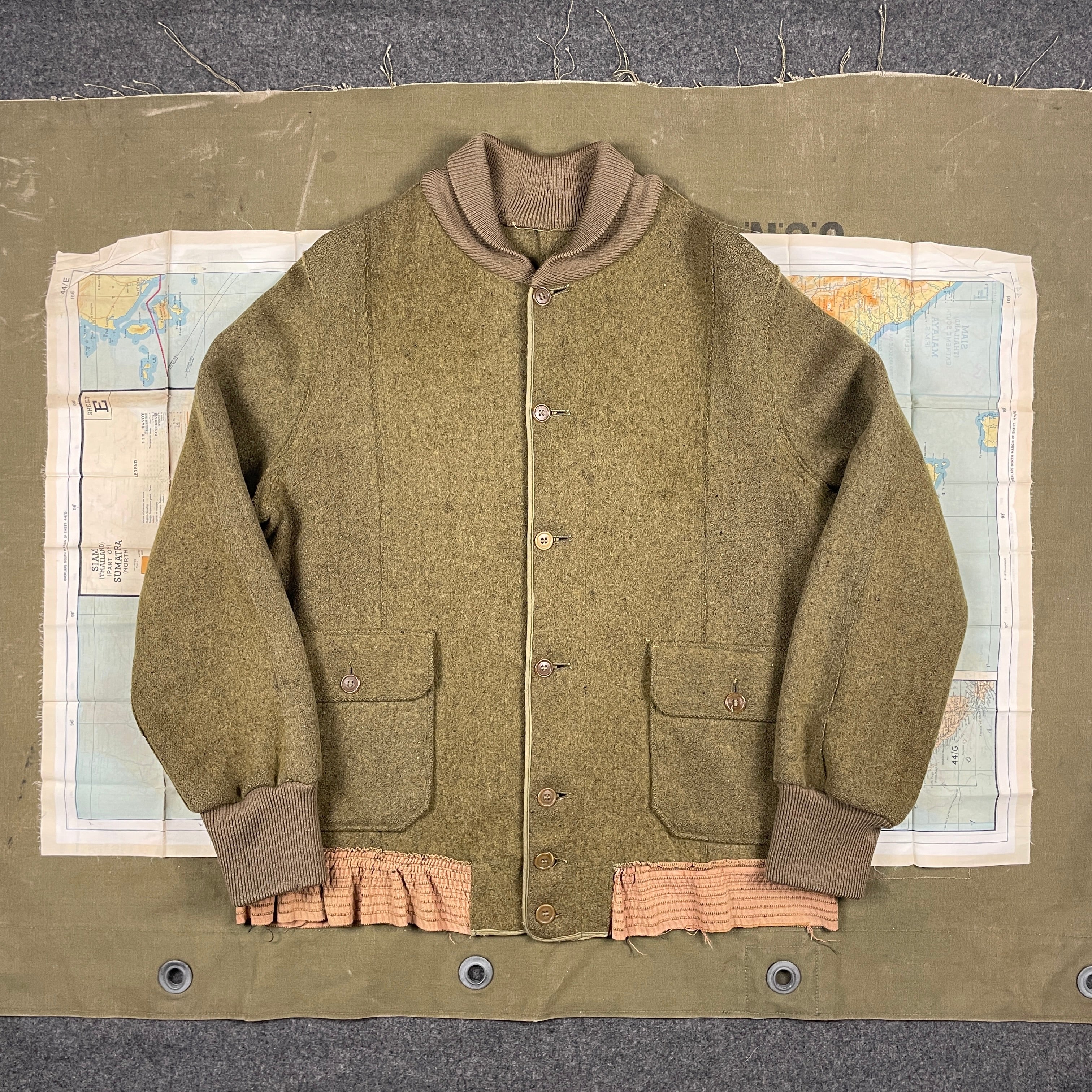 Civilian Conservation Corps 1930s A1 Wool Work Jacket – The