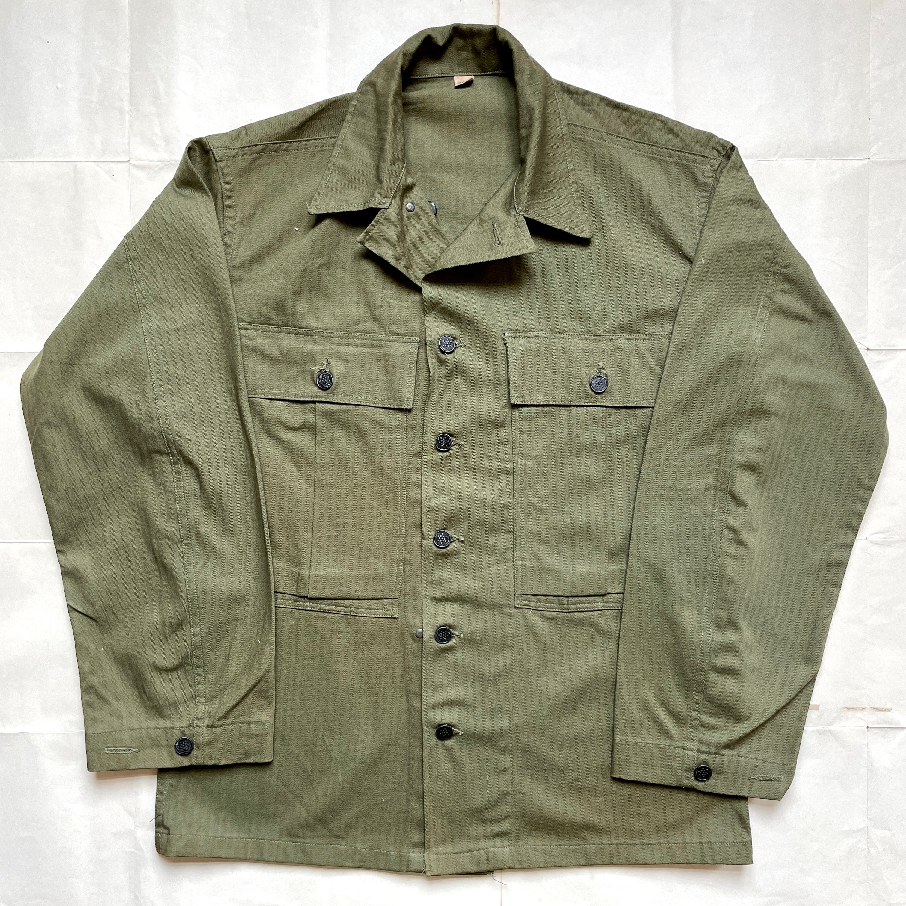 Deadstock US Army WW2 P43 HBT Fatigue Shirt – The Major's Tailor