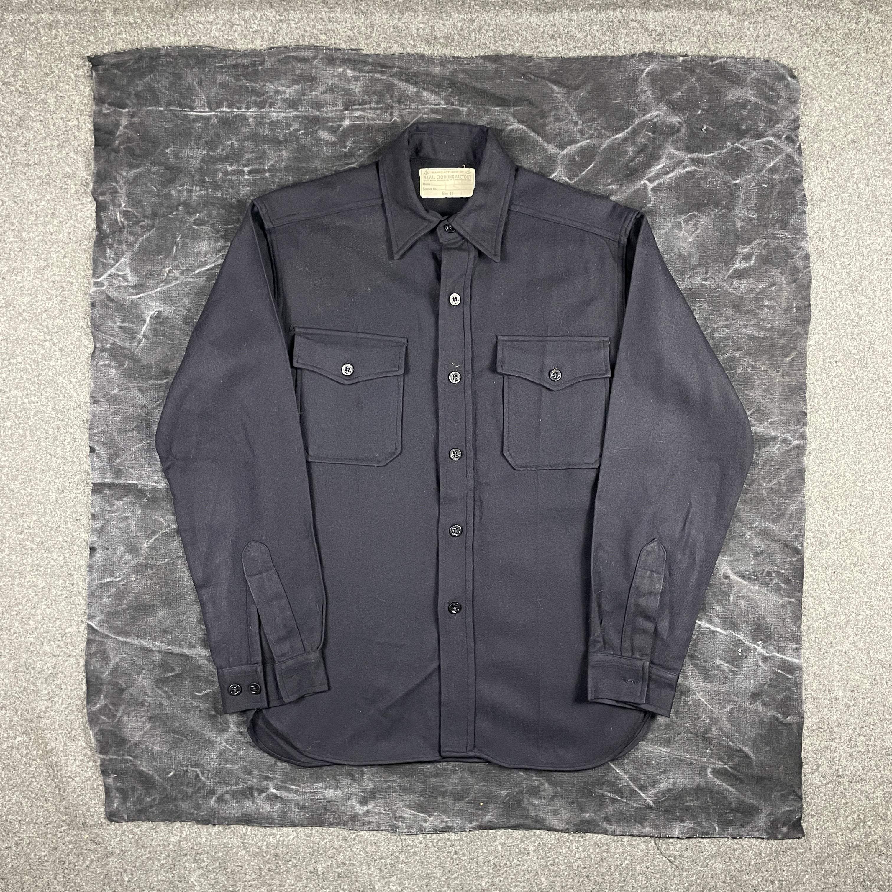 Navy on sale cpo jacket