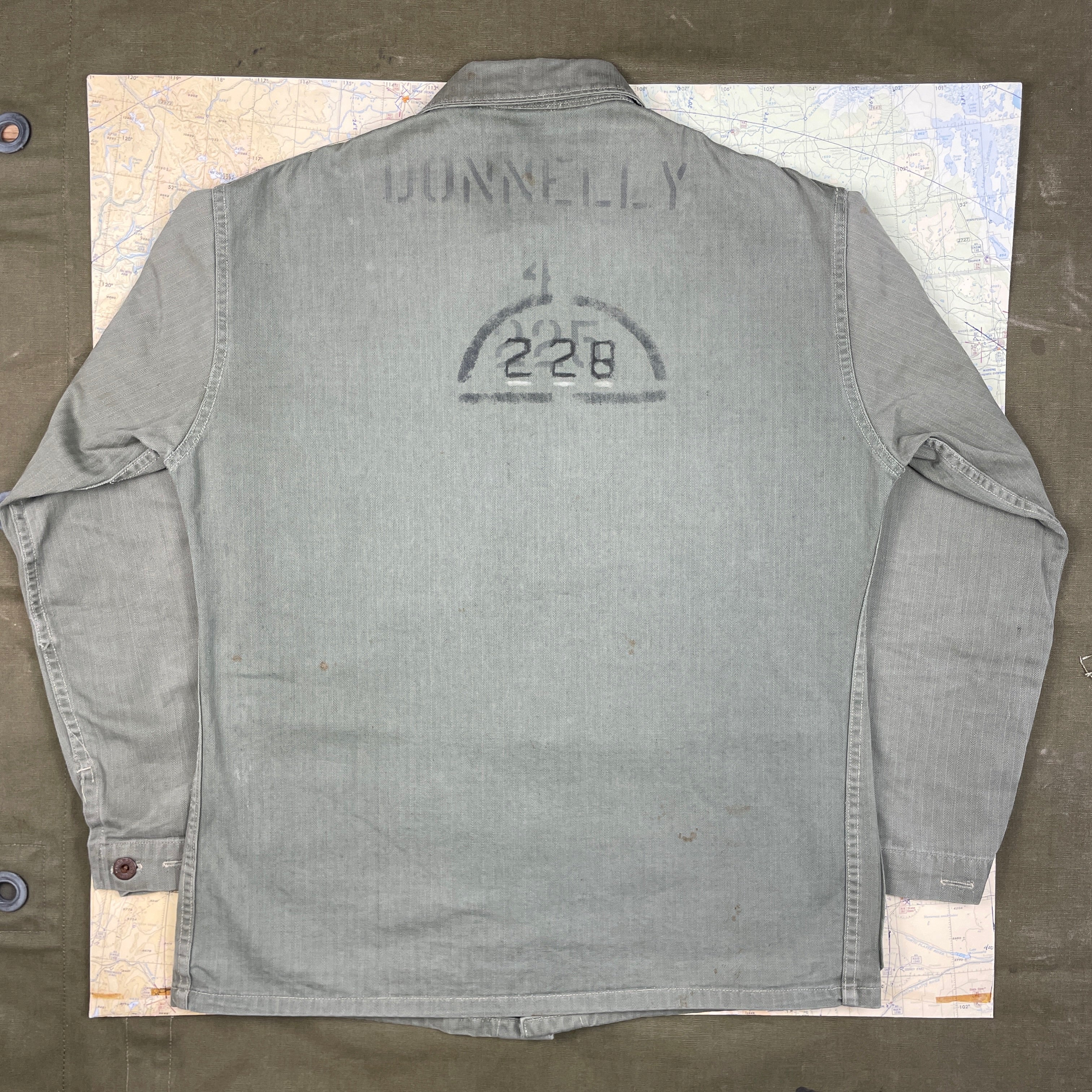USMC UNIS P41 Jacket. Named to Iwo Jima Veteran