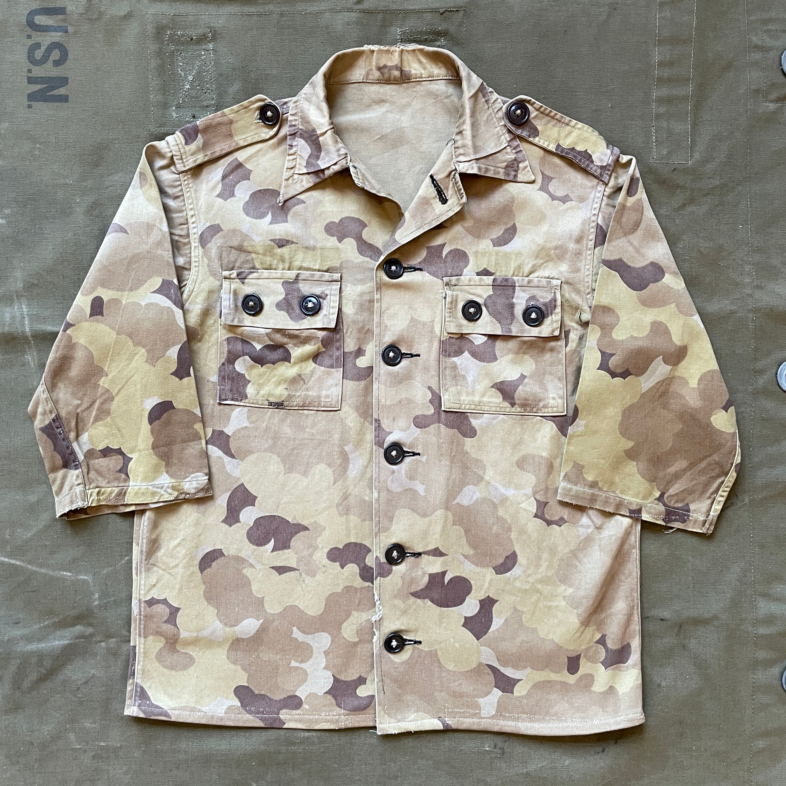 ARVN National Police Cloud Camo Jkt ミリタリー クリアランス 