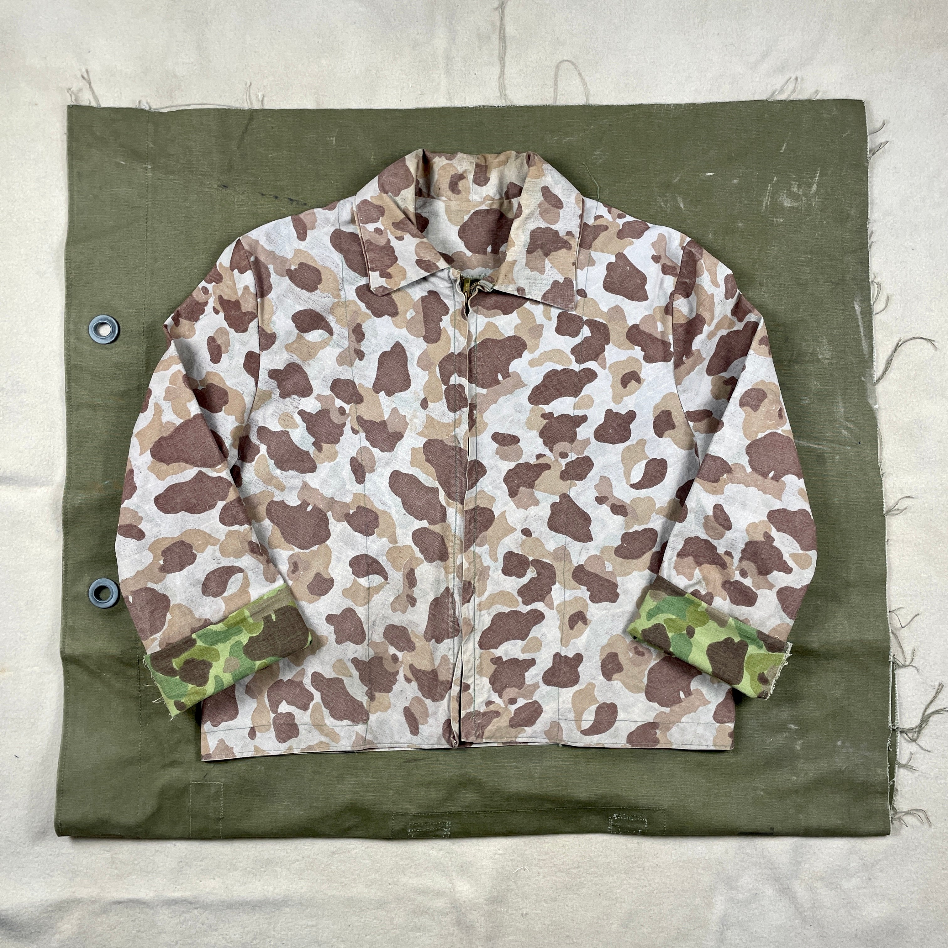 USMC Frog Skin Camo Hawaiian Shirt - Infantry Owned Apparel