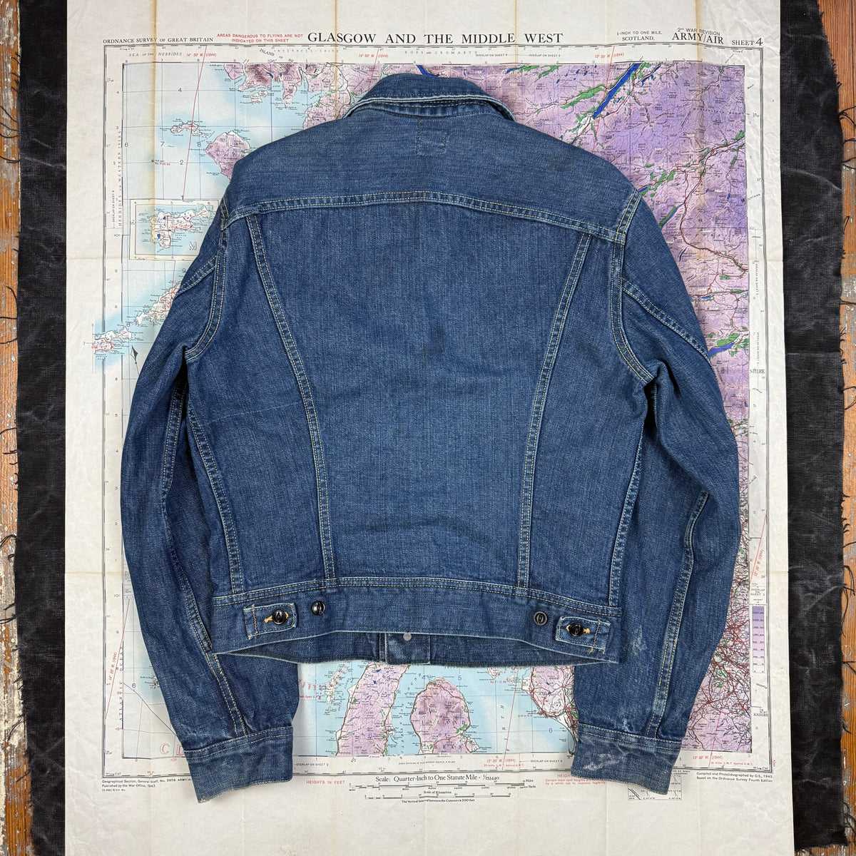 Lee Riders Early-1960s 101-J Denim Jacket - Size 40 Long