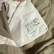 Load image into Gallery viewer, US Army 1945 Pattern Chino Trousers - size 34
