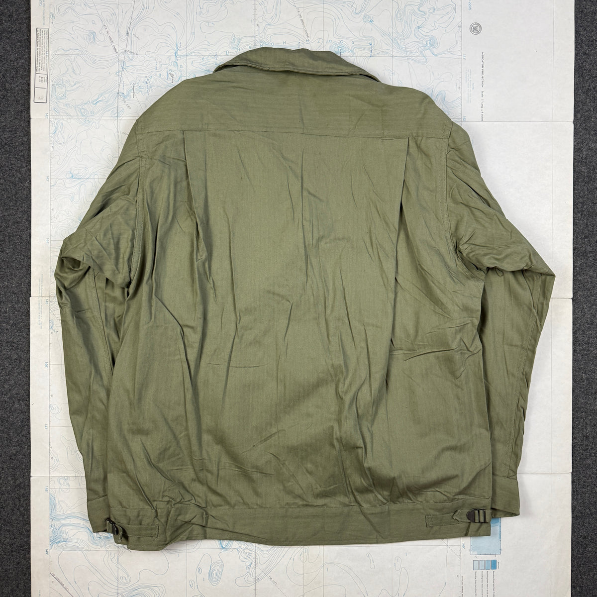 US Army Pre-War HBT Fatigue Shirt Deadstock Size 42L