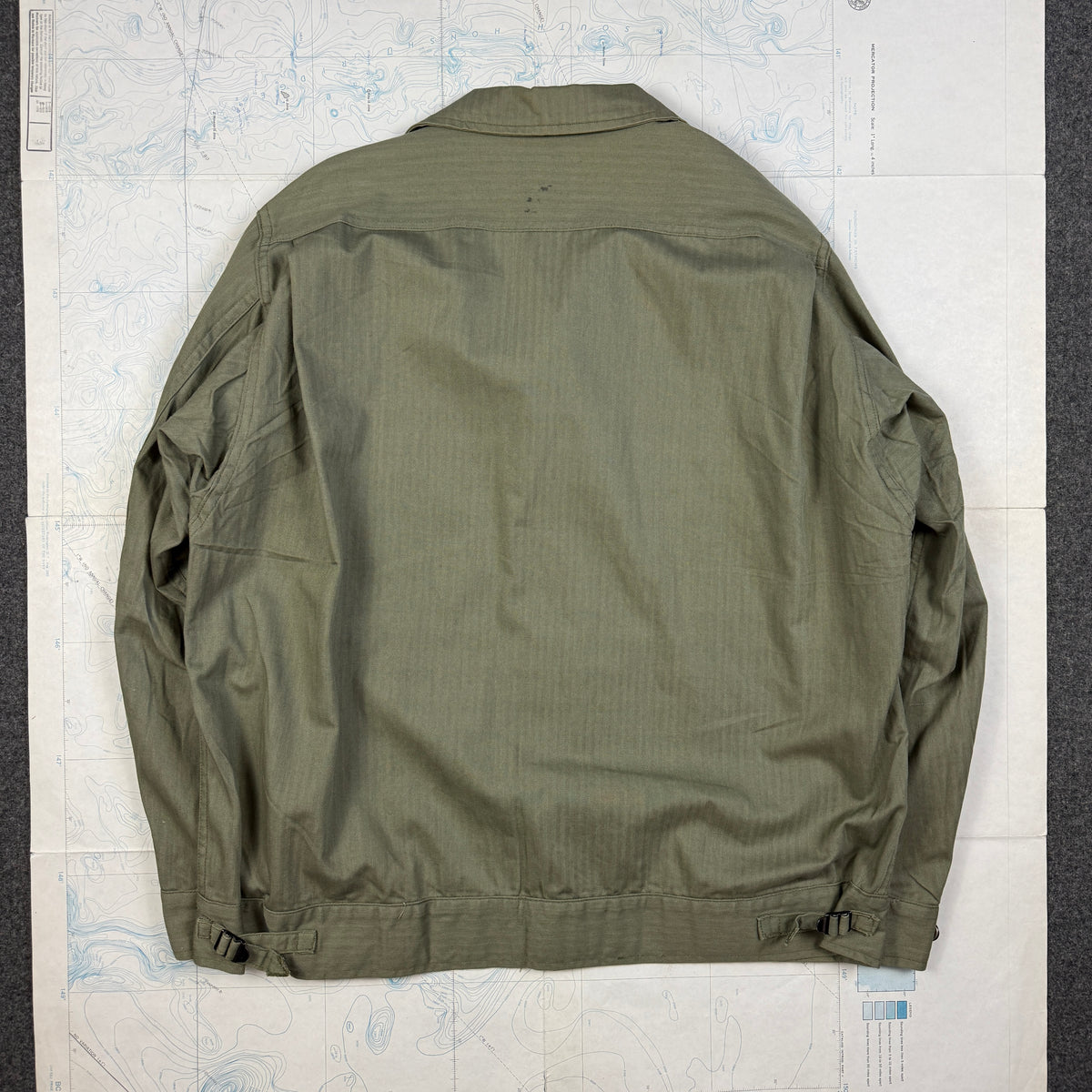 US Army Pre-War HBT Fatigue Shirt Deadstock Size 44