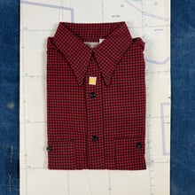 Load image into Gallery viewer, 5 Brother 60s Flannel Houndstooth Shirt - Deadstock
