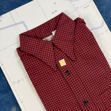 Load image into Gallery viewer, 5 Brother 60s Flannel Houndstooth Shirt - Deadstock
