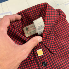 Load image into Gallery viewer, 5 Brother 60s Flannel Houndstooth Shirt - Deadstock
