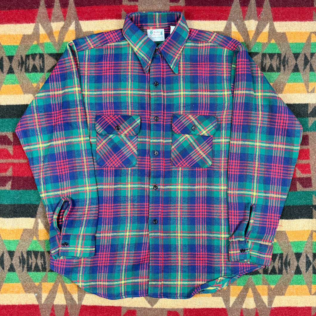 5 Brother 60s Flannel Shirt - Deadstock