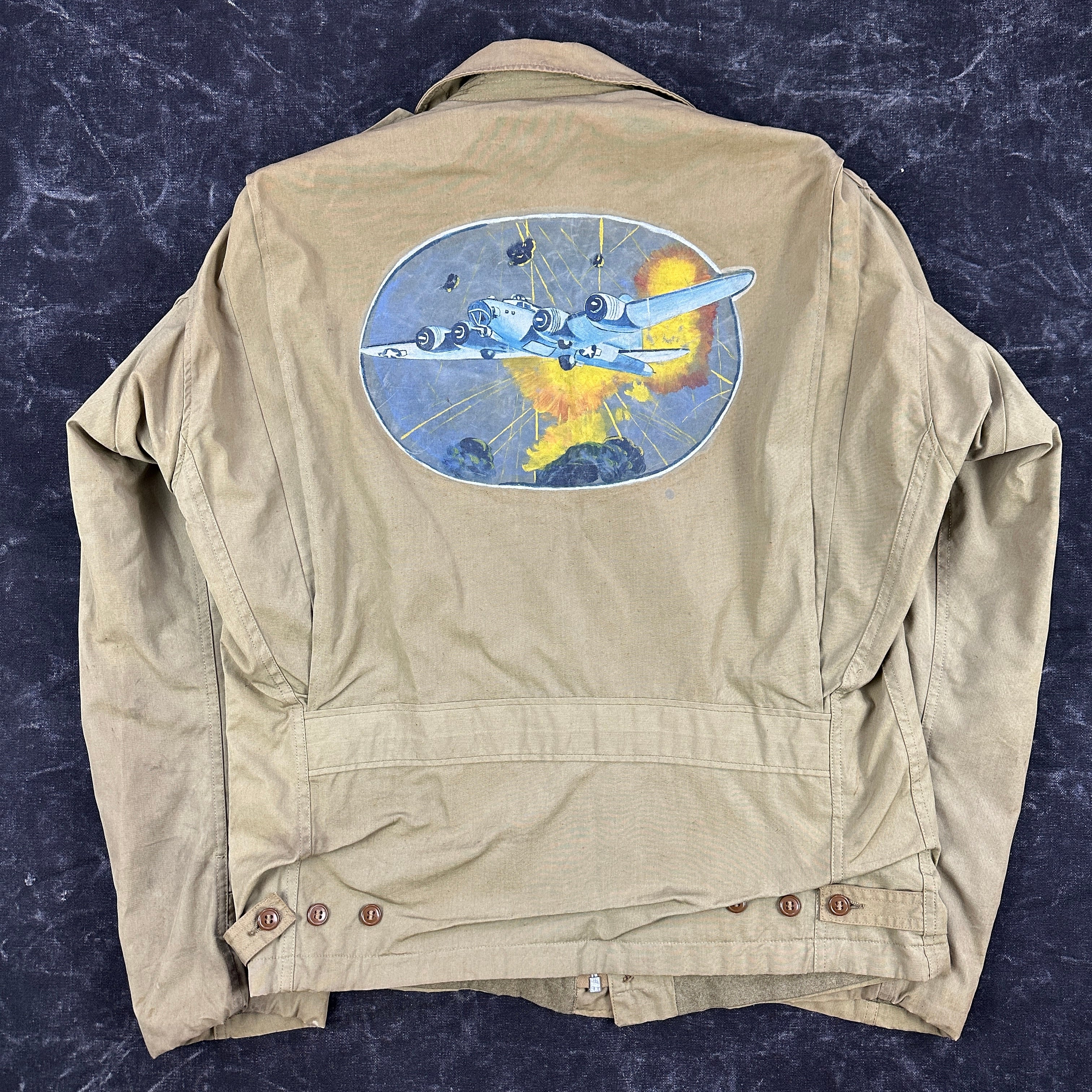USAAF M-41 Field Jacket with 97th BG Artwork & Patches