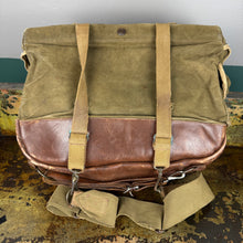 Load image into Gallery viewer, Abercrombie &amp; Fitch WW2 Officers Musette Bag
