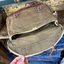 Load image into Gallery viewer, Abercrombie &amp; Fitch WW2 Officers Musette Bag
