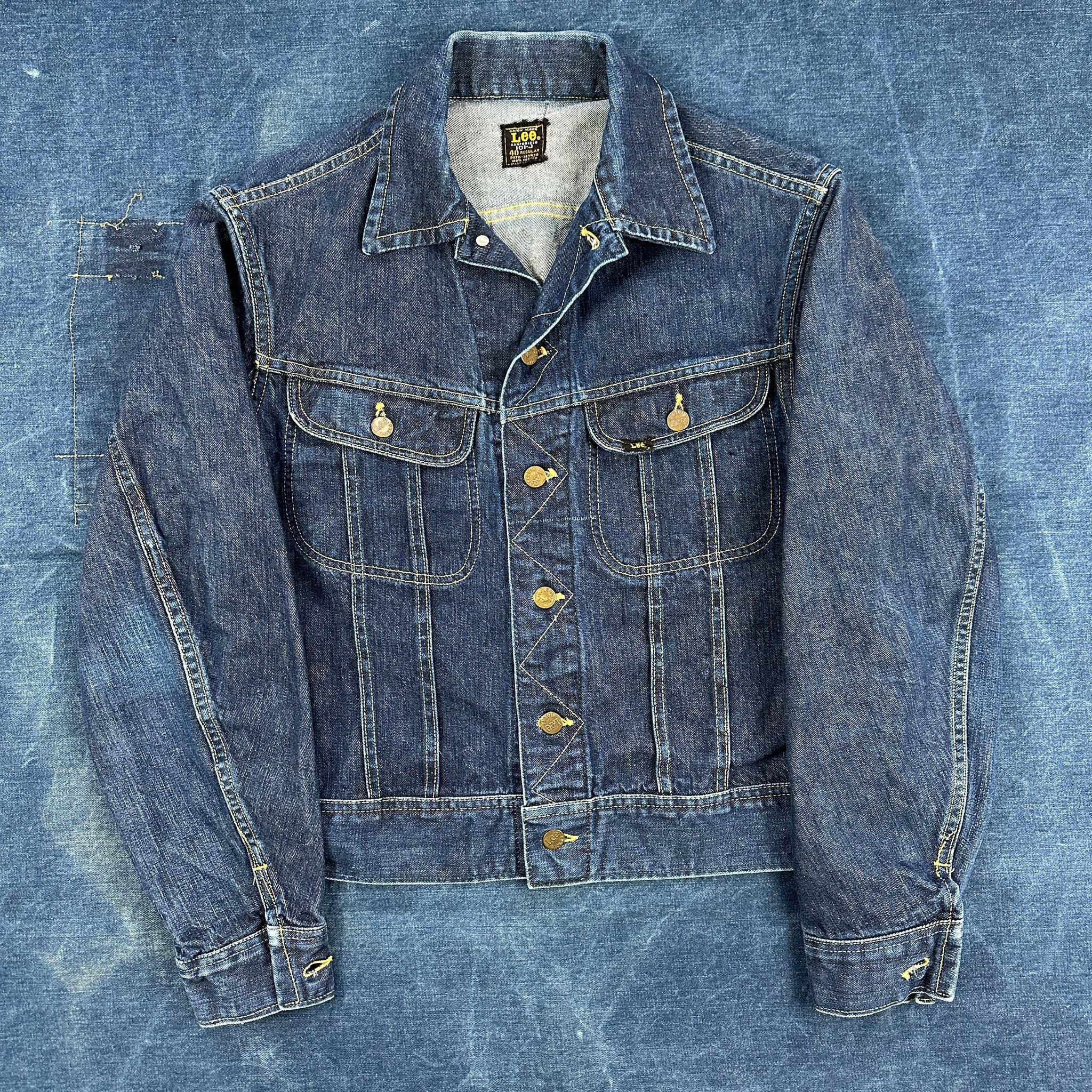 Lee Riders Early-1960s 101-J Denim Jacket – The Major's Tailor