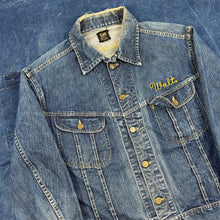 Load image into Gallery viewer, Lee 1960s 101-J Embroidered Horse Patrol Denim Jacket
