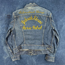 Load image into Gallery viewer, Lee 1960s 101-J Embroidered Horse Patrol Denim Jacket
