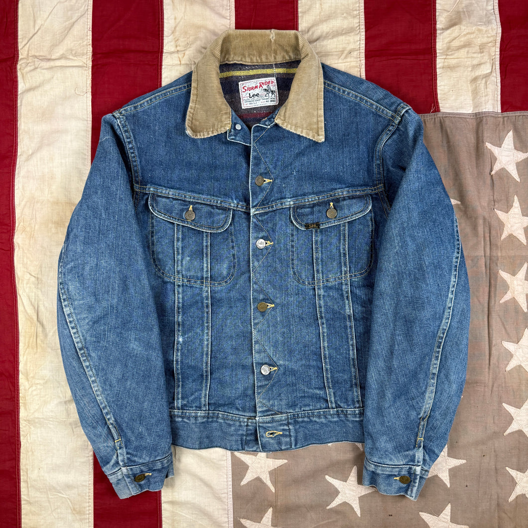 Lee Storm Rider Early 60s Blanket Lined Denim Jacket