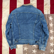 Load image into Gallery viewer, Lee Storm Rider Early 60s Blanket Lined Denim Jacket
