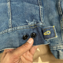 Load image into Gallery viewer, Lee Storm Rider Early 60s Blanket Lined Denim Jacket
