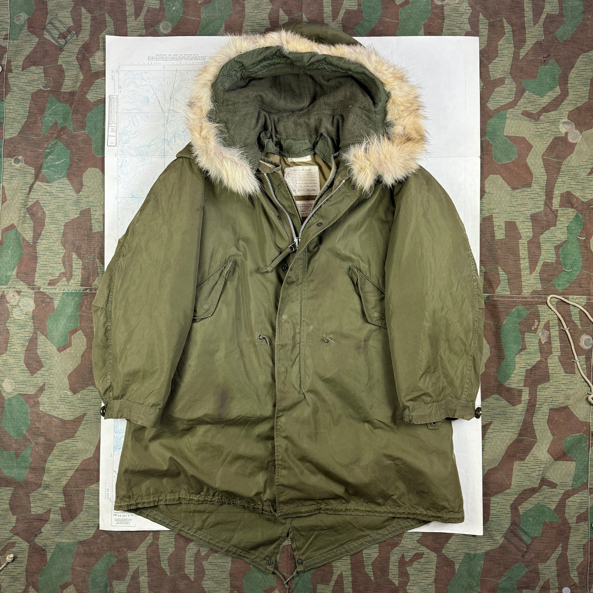 US Army M1951 Extreme Cold Weather Parka Set - Very Good Condition